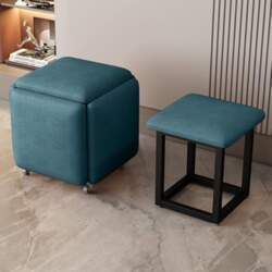 5 in 1 Nesting Stool Footrest