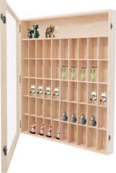 6 Tier 50 Compartment Wall Mounted