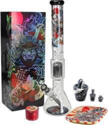 "Black Leaf" čemodāna bongs &quot