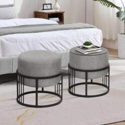 [en.casa] Tas Multifunctional Stool Set