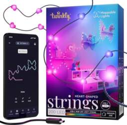 "Twinkly Strings Hearts 200 LED"