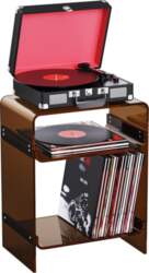 Acrylic Record Player Stand, Side Table