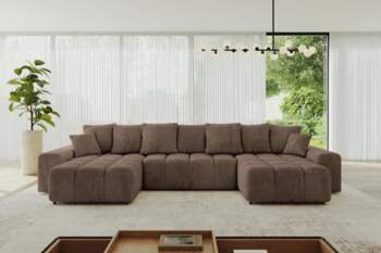 ALTDECOR ENIL-U Corner Sofa with Sleep