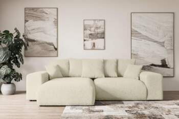 ALTDECOR Eskar-L Corner Sofa with Sleep