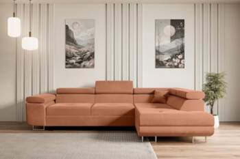 ALTDECOR GUSA-L Corner Sofa with Sleep
