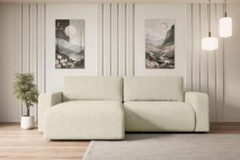 ALTDECOR KLEEA-L Corner Sofa with Sleep