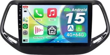 Android auto radio 14 Jeep Compass