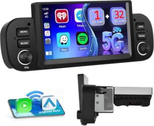 Android auto radio Carplay priekš Fiat