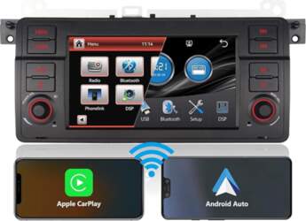 Auto radio ar Bluetooth BMW E46