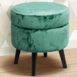 BAKAJI Stool Storage Box Bench Footstool