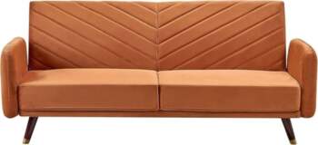 Beliani Senja Practical Folding Sofa with