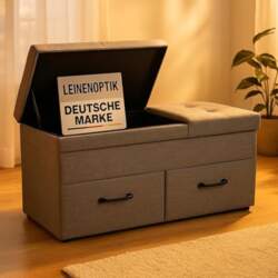 Bench with Storage Space - with