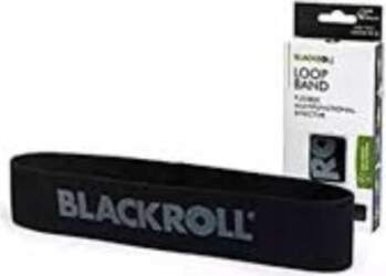 BLACKROLL Black Roll Loop Band, melna