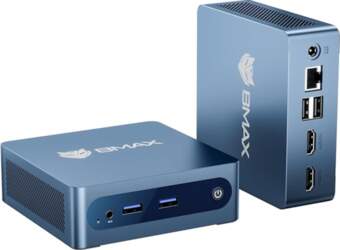 BMAX mini dators ar Intel Celeron