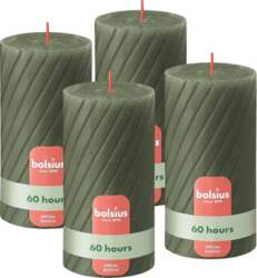 Bolsius Rustic Pillar sveces - ar