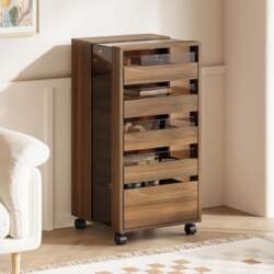 Caldion Glass Display Case Sideboard Side