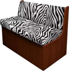 Camper Van Dining Corner Stretch Zebra