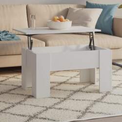Coffee Table Side Table Height Adjustable
