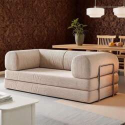 Compression Sofa with Armrest, Multifunctional Memory