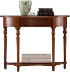 Console Table, Solid Wood Entrance Table
