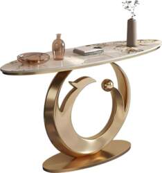 Console Table Stone Top Console Table