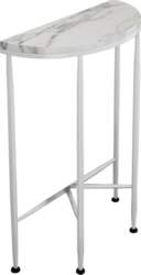 Console Table, White, Hallway Table, Slim