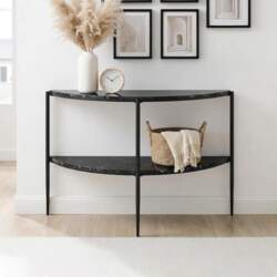 Crescent Moon Console Table 2 Levels