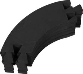 Dartboard Protector EVA Border Ring Black