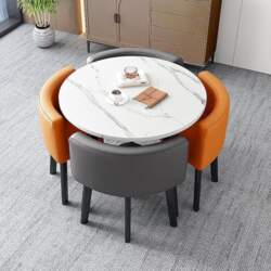Dining Table Set with 4 Chairs