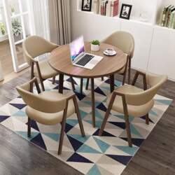 Dining Table with 4 Chairs, Modern