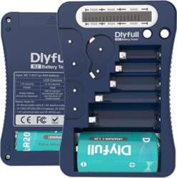 DLYFULL LCD LCD universāls AA, AAA