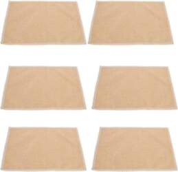 DOITOOL Abwaschbare Platzsets aus Polyester Baumwollstoff