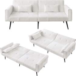 DRIXNO Folding Sofa Bed, Couch Sofa