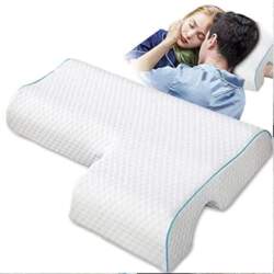 Ejoyous Side Sleeper spilvens ar caurumu