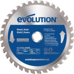 Evolution Power Tools 185BLADEST tērauda griešanas