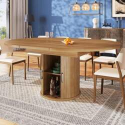 Extendable Dining Table, Kitchen Table, Balcony