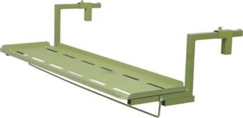 Folding Balcony Table, 7-Way Height Adjustable