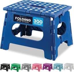 FOLDING STEP STOOL - Lightweight step