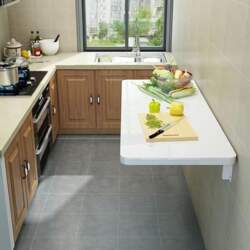 Folding Wall Table for Laundry Room