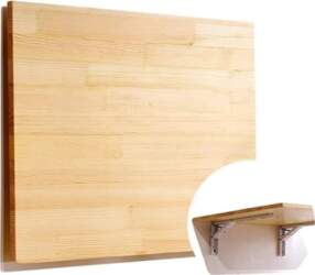 Folding Wooden Dining Table Wall Mounted