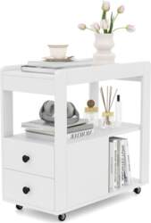 GIANTEX Side Table, Couch, Rolling Container