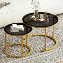Hawthyhome Round Side Table, Set of