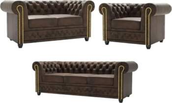Heinrich 3-Seater Sofa Set with Sleep