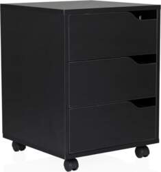 Hjh OFFICE Rolling Container Organiser, Spacious