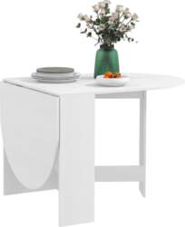 HOMCOM Folding Dining Table Oval Folding