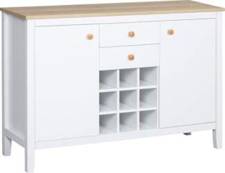 HOMCOM Sideboard Storage Unit with 2