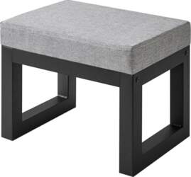 IBUYKE 16 Inch Small Ottoman Footstool