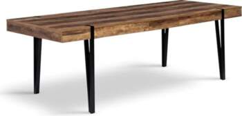 IDMarket - Extendable Dining Table Rectangular