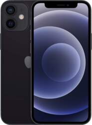 IPhone 12 mini, 128 GB, melns