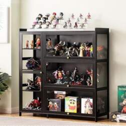 JSLJDM Display Cabinet Collector`s Display Cabinet